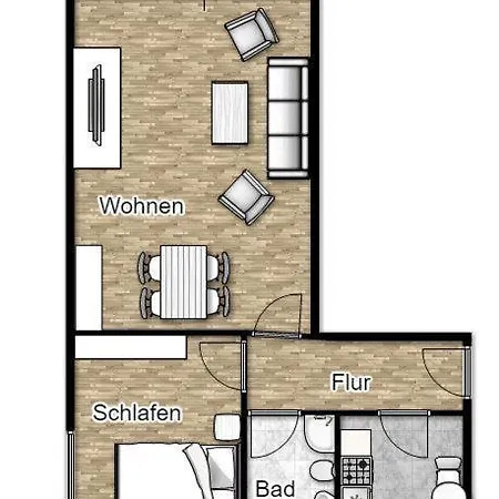 Appartement Haus Blanke Fenne 2d - 